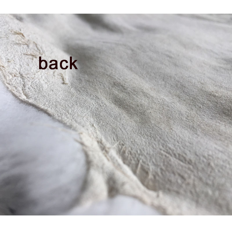 Nature Real Genuine Rabbit Fur - Home Textiles Sale ulasan dan harga