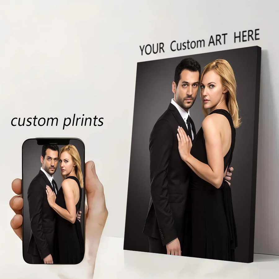 Custom Print Canvas Poster Ani - Home Textile ulasan dan harga