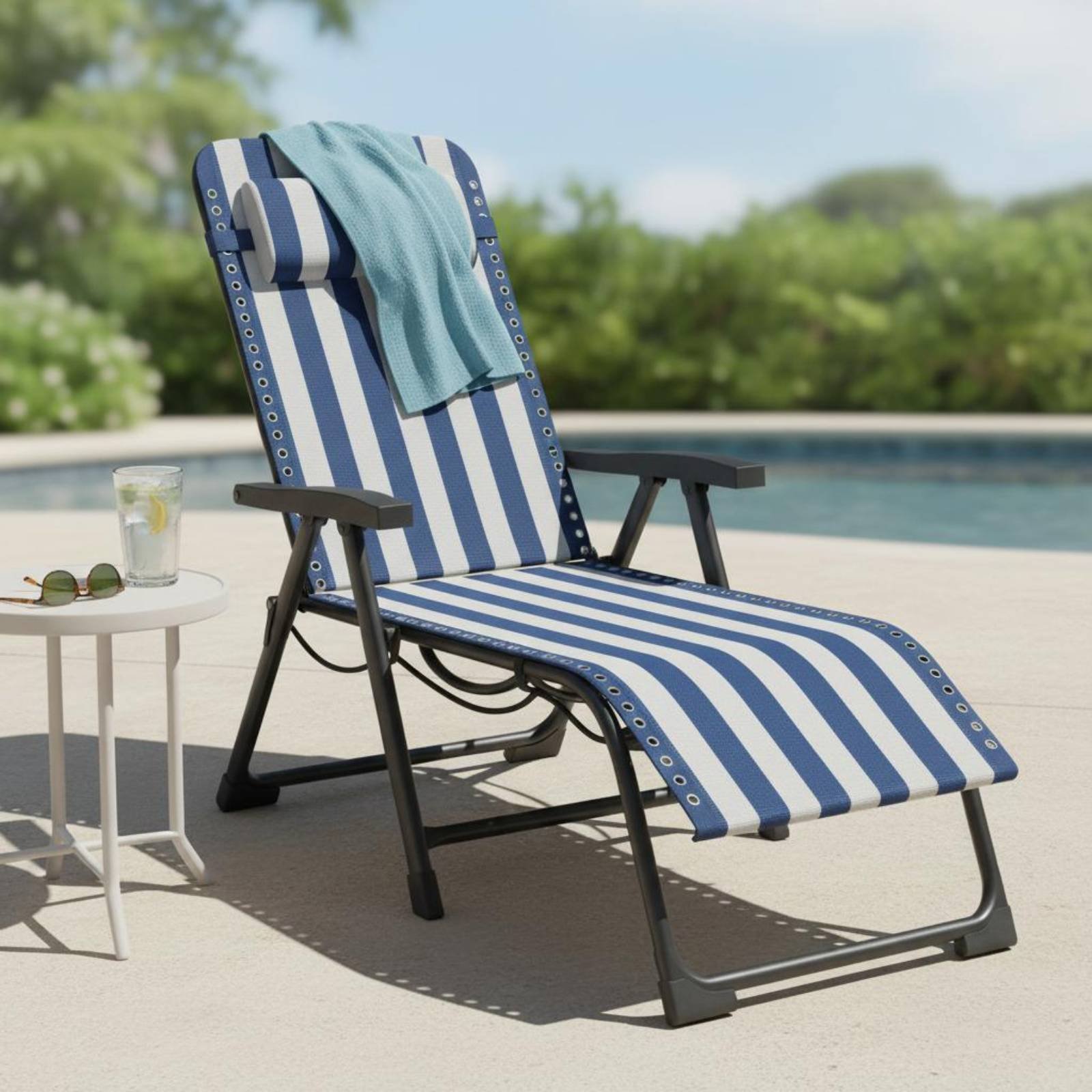 Recliner Textile Panel Striped - Home Textiles Usa ulasan dan harga